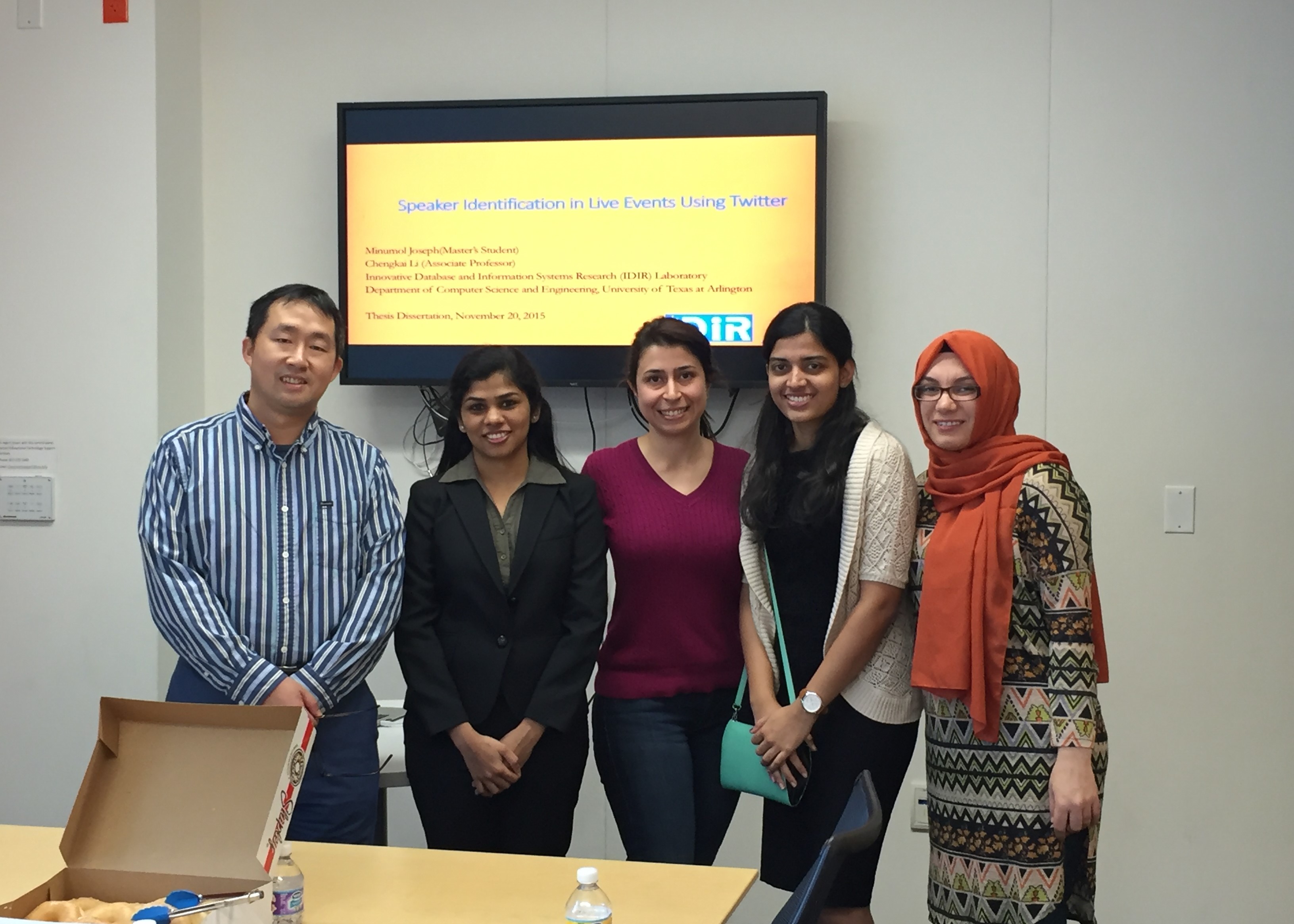 M.S. Thesis Defenses