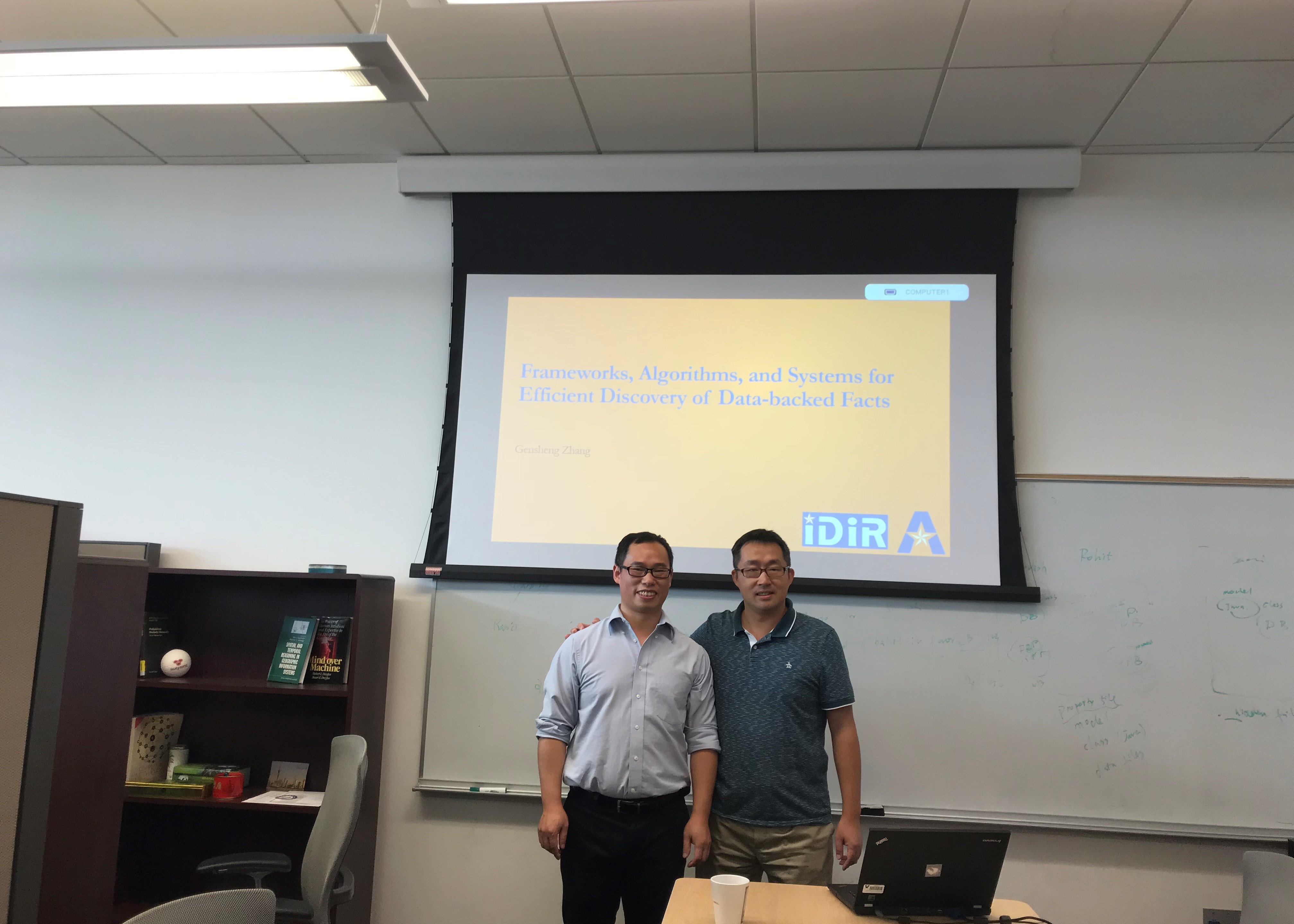 Gensheng's PhD Defense Photos (Sept. 22nd)