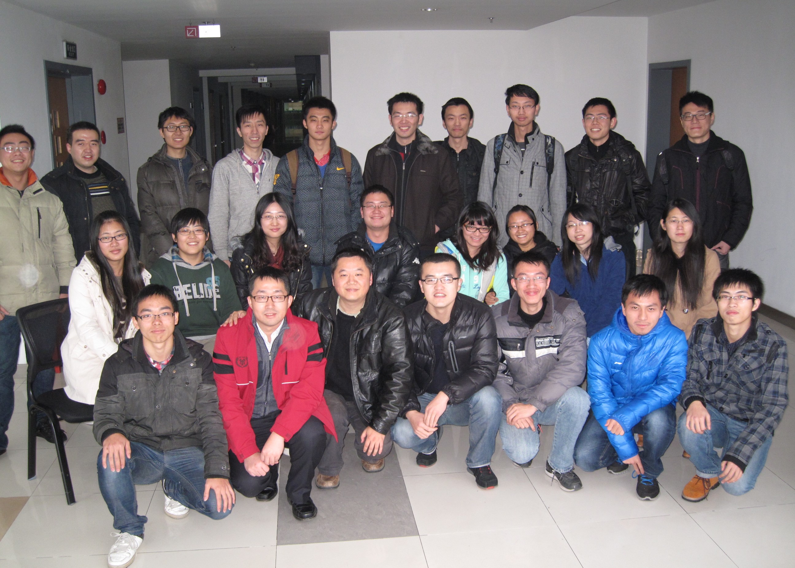 Visiting Professor Kenny Zhu’s group in Shanghai Jiao Tong University (Jan. 2014)